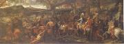 LE BRUN, Charles Alexander and Porus (mk05) china oil painting artist